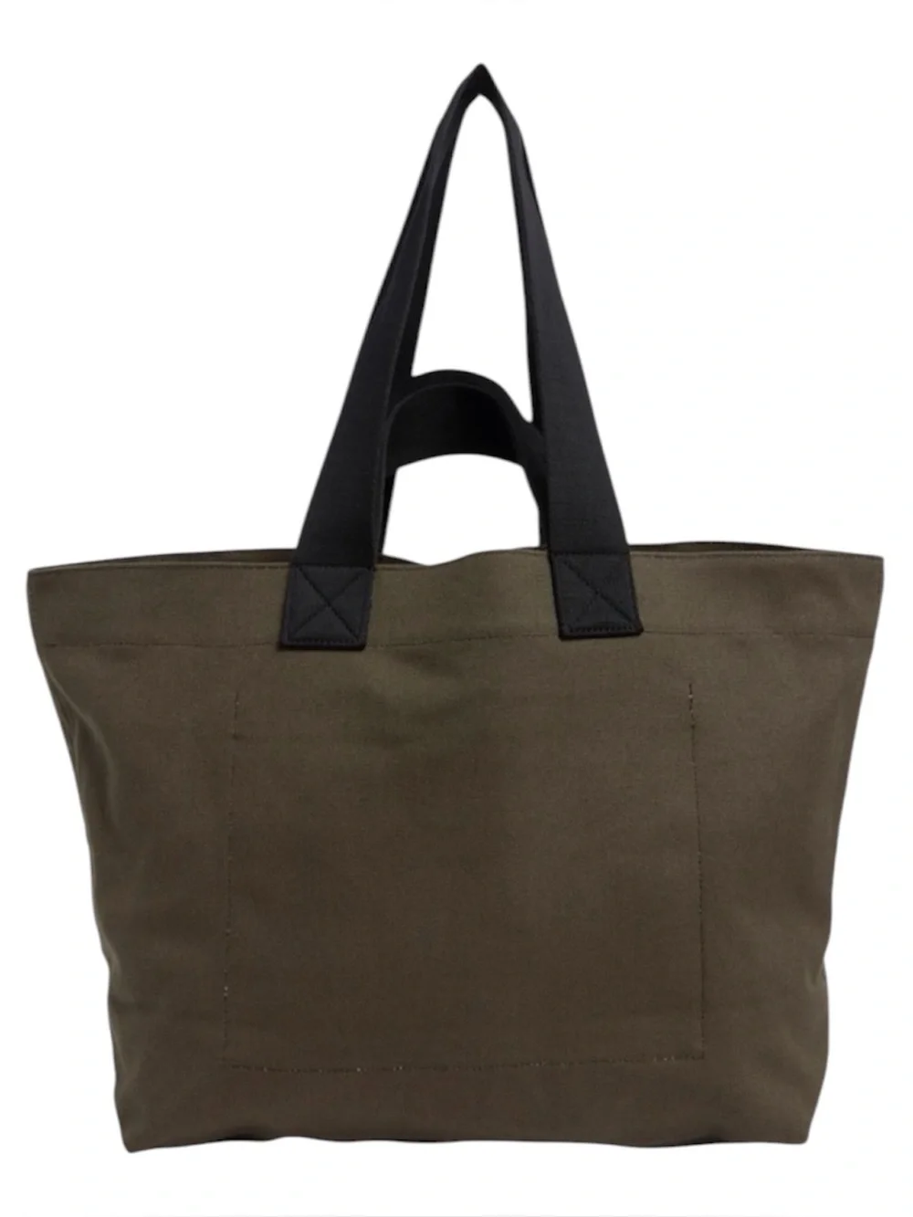AllSaints Olive Green Acari Canvas Tote Bag